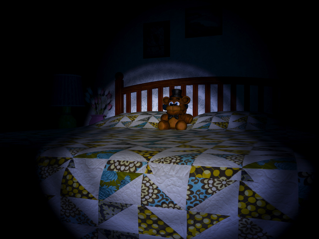 FNAF4 bed